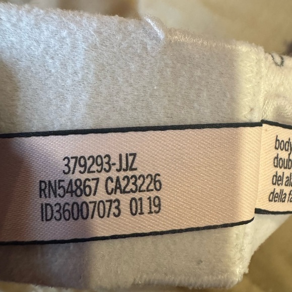 Victoria's Secret 36DD Heart Script T-shirt Demi Bra Logo Multi-way Underwire - Picture 11 of 13